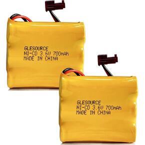 XUNTU Exit Sign Battery Replacement 3.6v, 700mAh Ni-CD Battery Pack Replacement for Exit Sign Emergency Light Sure-Lites 026-148 SL-026-148 SL-026148 SL026148 (2 Pack)