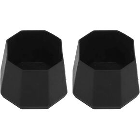 RiToEasysports 2Pcs Tennis Racket Butt End Cover ,Silicone Tennis Racket End Cover for Racquetball Racket