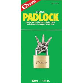 Coghlan's Brass Keyed Padlock, 20 mm