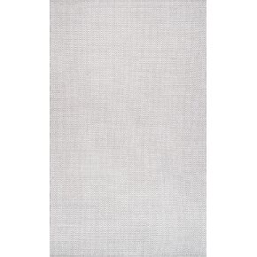 nuLOOM Lorretta Geometric Cotton Area Rug, 8x10, Taupe in Kuwait