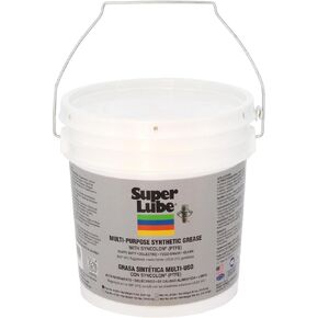 Super Lube 41050 Synthetic Grease (NLGI 2), 5 lb Pail, Translucent White