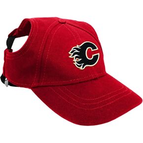 Littlearth Calgary Flames NHL Pet Baseball Hat