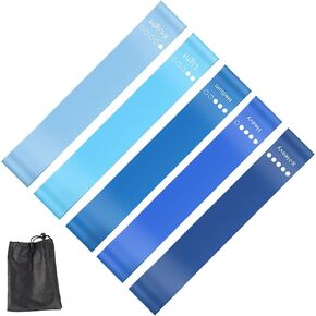 Resistance Bands Man Women Workout Exercise Fitness Elastic Stretching Loop Hip Ankle Training Yoga Pilates Gear