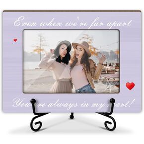 Aunt Picture Frame, Wooden Photo Frame with Stand, Birthday Gifts for Women Aunt Auntie Aunt To Be, Home Office Desk Decor Photo Frame Tabletop Display -xk32