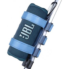Portable Speaker Mount for 7-12 inches Bluetooth Wireless Speakers for Golf Cart Railing Bike Boat Outdoor Adjustable Strap