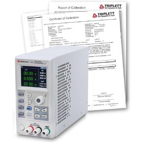 Triplett PS305 مصدر طاقة أحادي الإخراج 30 فولت/5 أمبير تيار مستمر مع شاشات LED مزدوجة مكونة من 4 أرقام in Kuwait