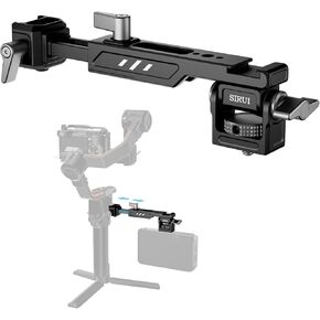 SIRUI Dual Handgrip for DJI RS 4/RS 4Pro/RS 3/RS 3 Pro/RS 2/RSC 2/Ronin-S/Ronin-SC, Gimbal Handle for Ronin Series with NATO Rails, Cold Shoe, 1/4" & 3/8" Threads, AM-DSH