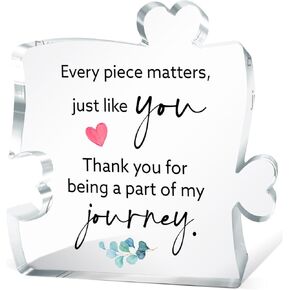 Friendship Gifts for Women,Gifts for Best Friend,Friendship Gifts,A Friend Is One Of The Nicest Things Sign Acrylic Puzzle Plaque Gifts for Women Girls Best Friend Bestie A663