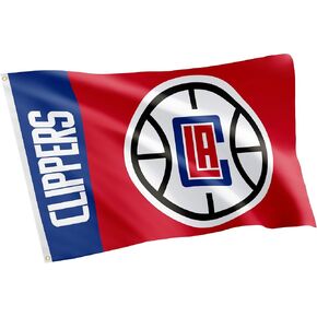 Desert Cactus LA Clippers Flag NBA National Basketball Association 100% Polyester Indoor Outdoor 3x5 feet Team Flags (Team Name)