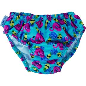 FINIS Swimming Diaper - Reusable Swim Diaper for Infants & Toddlers - Baby Swimming Essentials - UPF 50+ - Elastic Fit - Royal, 4T