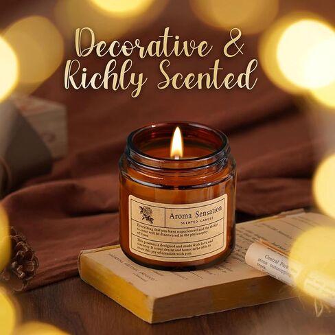 Small Scented Candles Sale - Sea Salt & Sage Aromatherapy Candles for Housewarming Gift,Smell Good for Home,Non Toxic Soy Wax Candle for Men Women Spa Yoga Massage Candle,Cute Candles - 3 oz in Saudi Arabia