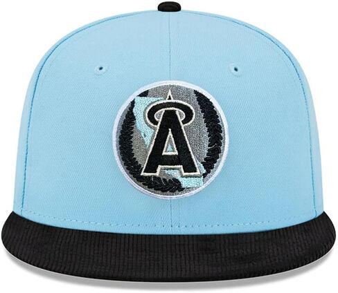 New Era California Los Angeles Angels 59FIFTY Cooperstown 1989 All-Star Game ASG Patch Fitted Cap, Hat in Saudi Arabia