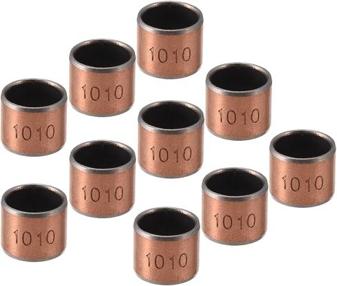 6pcs 0608 Sleeve Bearings - [6mm Bore Dia x 8mm OD x 8mm Length] Wrapped Oilless Bushings for Sliding Movements of Machinery Use in Saudi Arabia