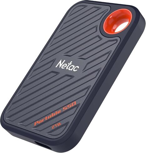 محركات أقراص الحالة الصلبة الخارجية Netac 512GB Extreme Portable SSD تصل إلى 2000 ميجابايت/ثانية للقراءة وسرعة كتابة 1700 ميجابايت/ثانية، USB 3.2 Gen.2 أساسيات سفر الأعمال تدعم الفوز والمقاومة للغبار in Kuwait