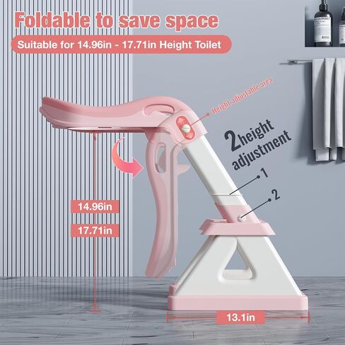 Potty Training Seat with Step Stool Ladder, Upgrade Triangular Stabilized Base 2-in-1 Toddler Toilet Seat with Splash Guard, Anti-Slip Pad, and Step Stool (Grey) in Saudi Arabia