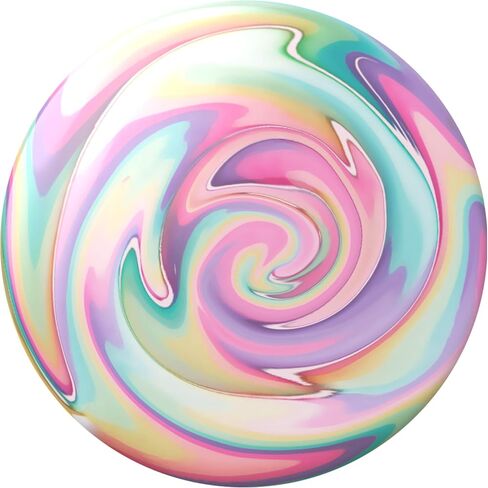 PopSockets Round Phone Grip Compatible with MagSafe, Adapter Ring for MagSafe Included, Phone Holder, Wireless Charging Compatible - Rainbow Glass in Saudi Arabia