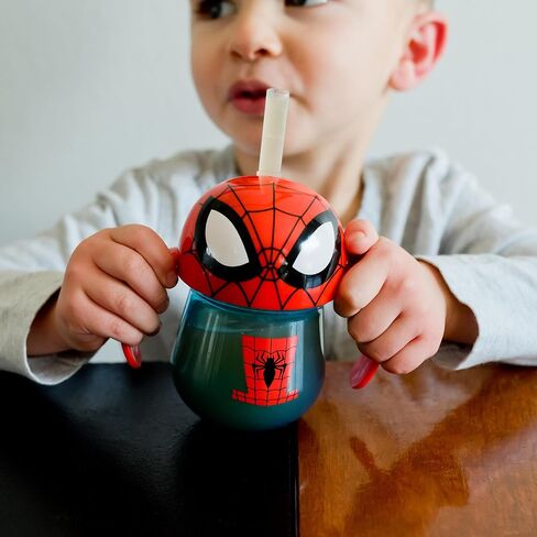 The First Years Disney Mickey Mouse Weighted Straw Cup - Spill Proof Toddler Straw Cups - Transition Sippy Cups - Toddler Feeding Supplies - 7 Oz - Ages 9 Months and Up in Saudi Arabia