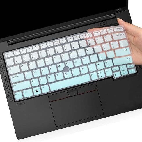 Keyboard Cover for Lenovo Thinkpad E14 Gen 5, Thinkpad T14 T14s Gen 4/3,L14 P14s Gen 3, ThinkPad X1 Yoga Gen 8/7, Thinkpad x1 Carbon Gen 11/10 14"(Not Fit T14 L14 P14s Gen 2 1) in Kuwait