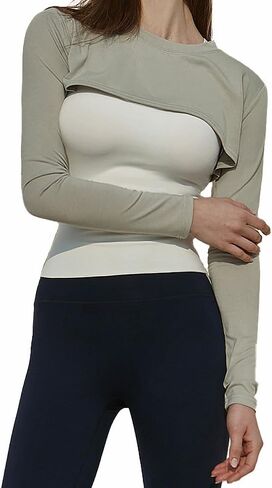 تي شيرت Deviwear مقصوص يتغاضى عن تي شيرت يوجا بيلاتيس DEVI-T0073 in Kuwait
