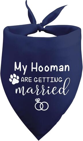 My Humans are Getting Married Dog Bandana Wedding Engagement Dog Bandana Wedding Engagement Announcement Wedding Photo Prop Pet Accessories for Dog Lovers Owner Gift in Saudi Arabia