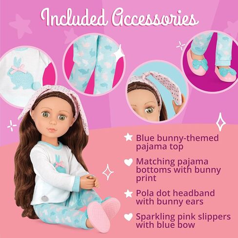 Glitter Girls - Amy Lu 14-inch Poseable Fashion Doll - Dolls for Girls Age 3 & Up in Saudi Arabia