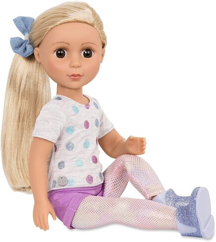 دمية جليتر جيرلز - إيمي لو مقاس 35.56 سم قابلة لاتخاذ الوضعيات - دمى للفتيات من سن 3 سنوات فما فوق in Kuwait
