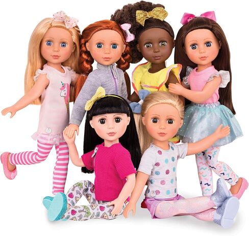 دمية جليتر جيرلز - إيمي لو مقاس 35.56 سم قابلة لاتخاذ الوضعيات - دمى للفتيات من سن 3 سنوات فما فوق in Kuwait