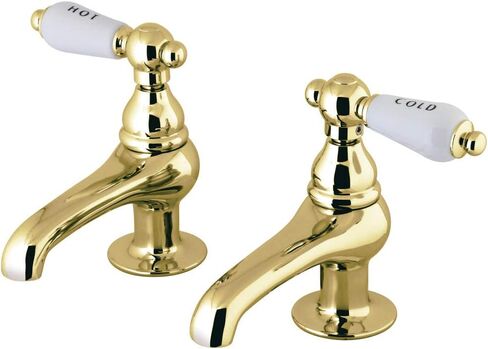 Kingston Brass CC3L8 Vintage Basin Faucet, Brushed Nickel in Saudi Arabia