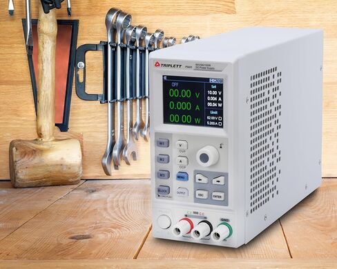 Triplett PS305 مصدر طاقة أحادي الإخراج 30 فولت/5 أمبير تيار مستمر مع شاشات LED مزدوجة مكونة من 4 أرقام in Kuwait