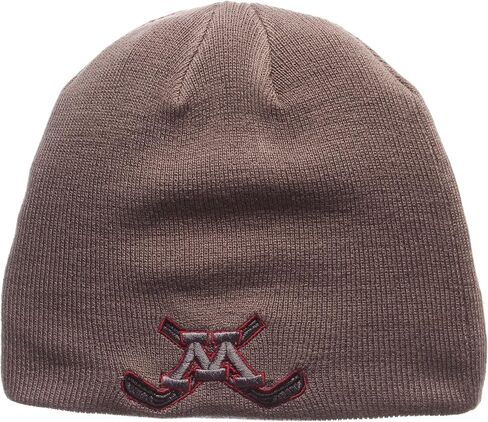 Zephyr ZHATS Edge Skull Cuffless Classic Beanie Hat NCAA Winter Knit Toque Cap in Kuwait