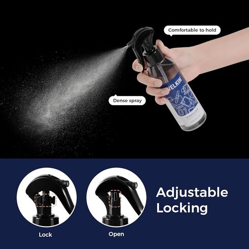 WELKIN Screen Cleaner Spray Kit（250ml + 60ml）- Cleaning Gel for TV, Laptop, Computer, Phone Touchscreen -2 Sprayers，1 Microfiber Cloth & 1 Glass Wipe in Saudi Arabia