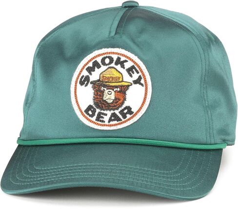 AMERICAN NEEDLE Smokey The Bear Patch Unisex Adjustable Snapback Baseball Hat in Saudi Arabia