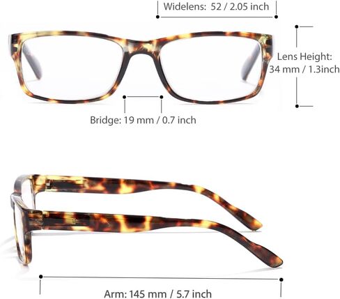 5 Pack Reading Glasses for Men Women Blue Light Blocking,Computer Readers Spring Hinge Anti Eyestrain Eyeglasses in Saudi Arabia