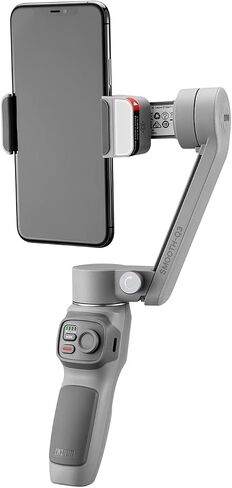 Zhiyun Smooth Q4 Gimbal Stabilizer for Smartphone,3-Axis Gimbal for iPhone Android Cellphone,Built-in Extension Rod,Portable and Foldable,Vlogging Stabilizer,YouTube in Saudi Arabia