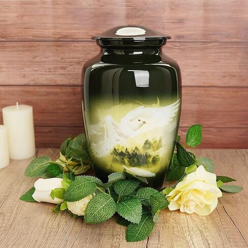 Adult Cremation Urns for Human Remain Ashes - Memorial Ashes Container for Funeral Remains of Men and Women - Urns and Keepsake in Kuwait
