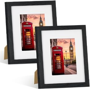 Nacial 4x6 Picture Frame Set of 4, Rustic Retro White Picture Frames with Tempered Glass, Display Pictures 3.5 x 5 with Mat or 4 x 6 Without Mat, White Photo Frame for Wall and Table Mounting in Saudi Arabia