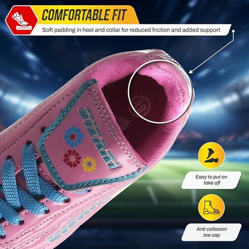 حذاء رياضي للأطفال مطبوع عليه Blossom FG Soccer Shoes من Vizari in Kuwait