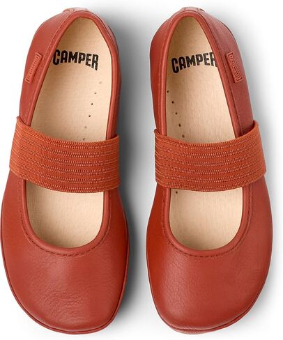 Camper Kids Baby Girls Ballet Flat, Medium Red, 9 Infant in Saudi Arabia