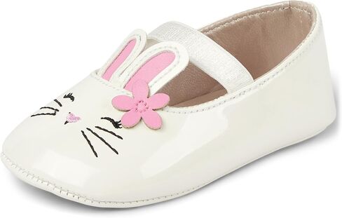 Gymboree Baby-Girl's Bunny Ear Slip on Ballet Flat in Saudi Arabia