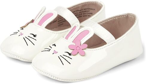 Gymboree Baby-Girl's Bunny Ear Slip on Ballet Flat in Saudi Arabia