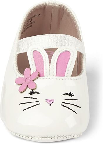 Gymboree Baby-Girl's Bunny Ear Slip on Ballet Flat in Saudi Arabia