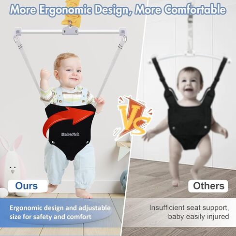 Abdtech Baby Door Jumpers and Bounces - Baby Jumper with Stand - Jumper المدخل للرضع - Baby Bouncer المدخل Jumper - الباب الحارس للأطفال من سن 6 إلى 24 شهرًا in Kuwait