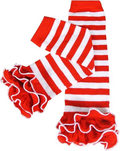 Wrapables Dots, Hearts, and Ruffles Colorful Baby Leg Warmers in Saudi Arabia