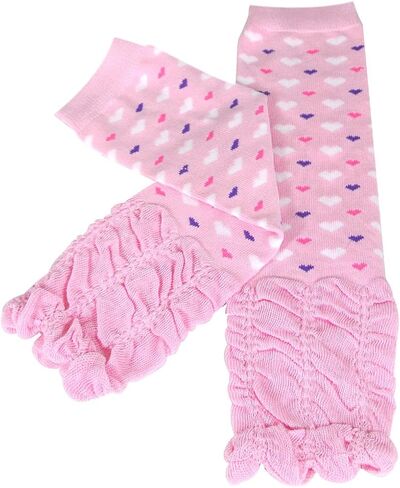 Wrapables Dots, Hearts, and Ruffles Colorful Baby Leg Warmers in Saudi Arabia