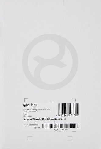 Cybex Gazelle S Stroller Infant Car Seat Adapter Compatible with Britax Infant Car Seat, Black 2 Count (Pack of 1) in Saudi Arabia