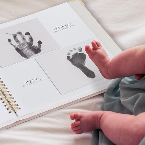 Keepsake Baby Memory Book for Boys and Girls – Timeless First 5 Year Baby Book – Gender Neutral Beige Baby Journal Scrapbook or Photo Album - A Milestone Book to Record Every Event from Birth to Age 5 in Saudi Arabia