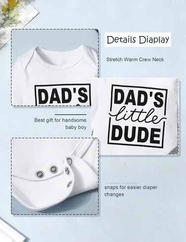 Fommy Newborn Baby Boy Clothes New to The Crew Letter Print Romper+ Pants+Hat 3PCS Outfit in Saudi Arabia
