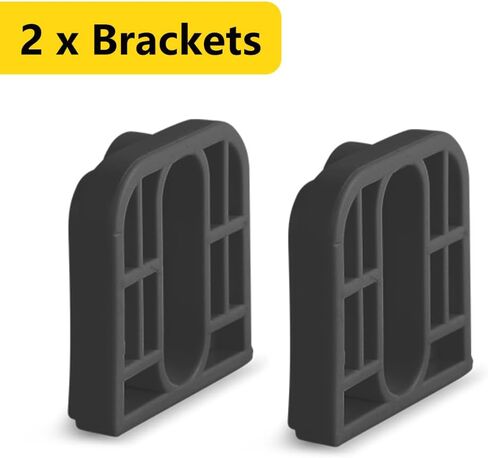 أجزاء بديلة لبوابة الأطفال القابلة للسحب، 78 بوصة عرض × 33 بوصة ارتفاع، ملحقات بوابة الأطفال القابلة للسحب من Likzest (بما في ذلك 2 × مزلاج + 2 × دعامات + 2 مجموعة من البراغي) للبوابة القابلة للسحب (أسود) in Kuwait