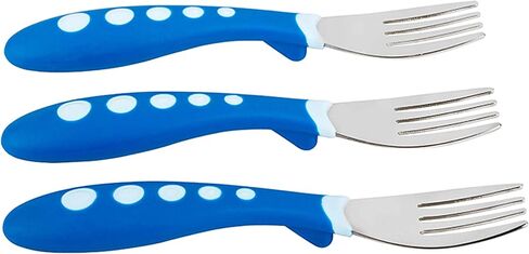 First Essentials by NUK Kiddy Cutlery Forks, 3 Count (Pack of 1) in Saudi Arabia