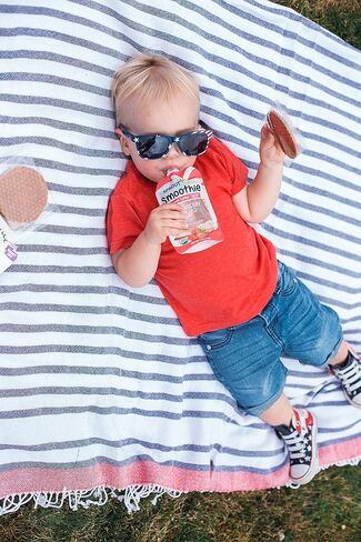 عصير سبراوت العضوي للأطفال الصغار، موز الفراولة مع الزبادي، كيس 118 مل (عبوة من 6 قطع) in Kuwait